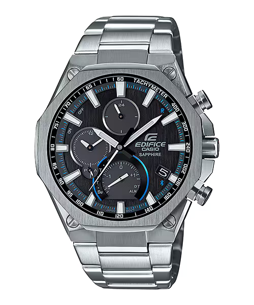 Montre CASIO EDIFICE Connectée Acier Noir EQB-1100D-1AER