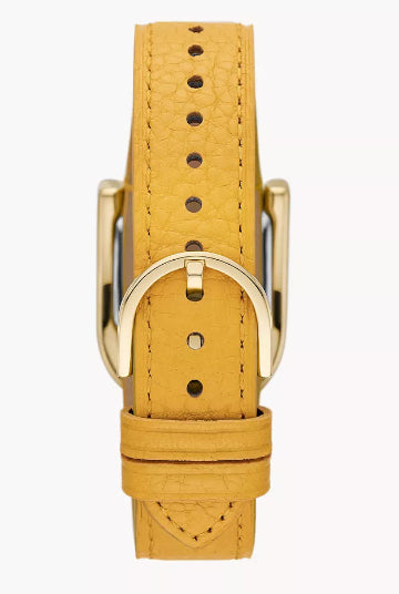 Montre FOSSIL Harwell cuir jaune