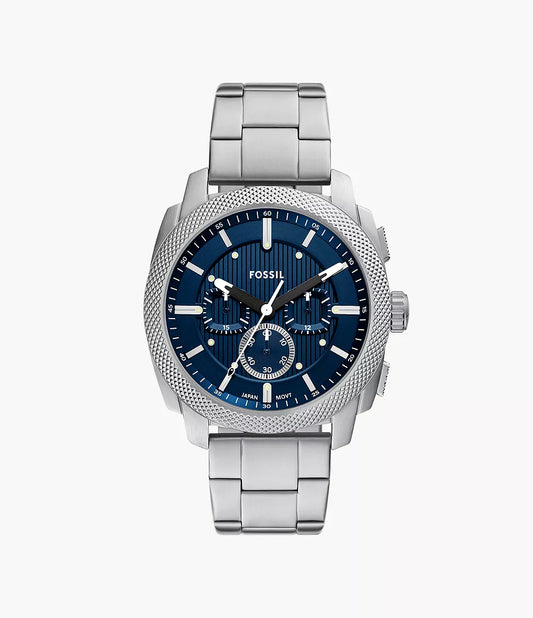 Montre FOSSIL Machine chronographe acier Bleu