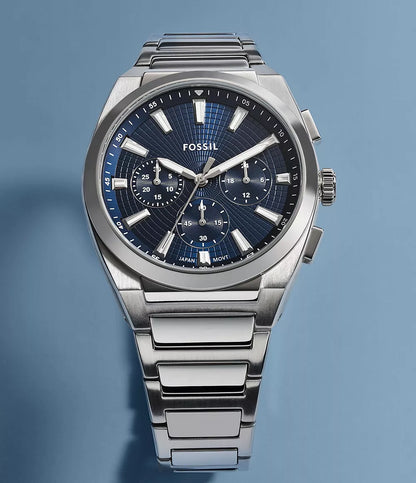 FOSSIL Everett Chrono blue watch