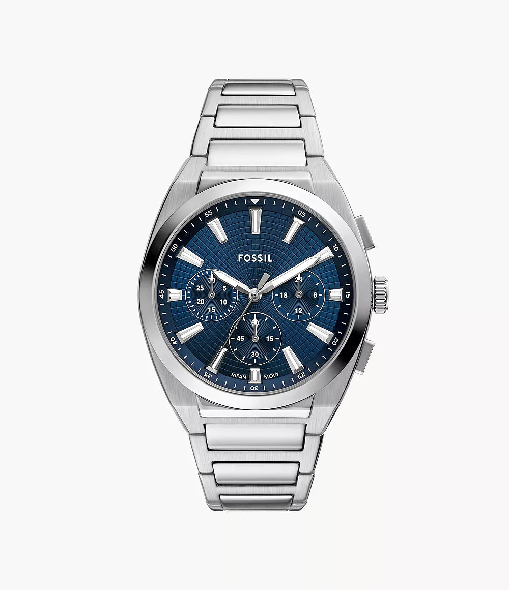 FOSSIL Everett Chrono blue watch