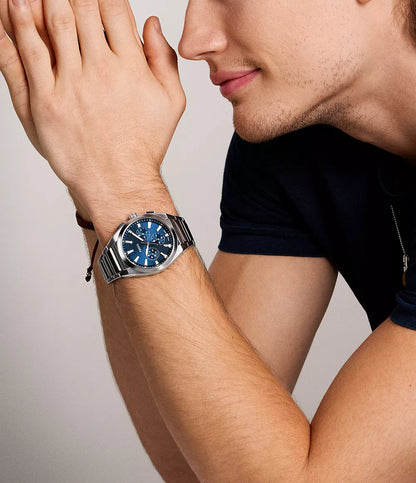 FOSSIL Everett Chrono blue watch
