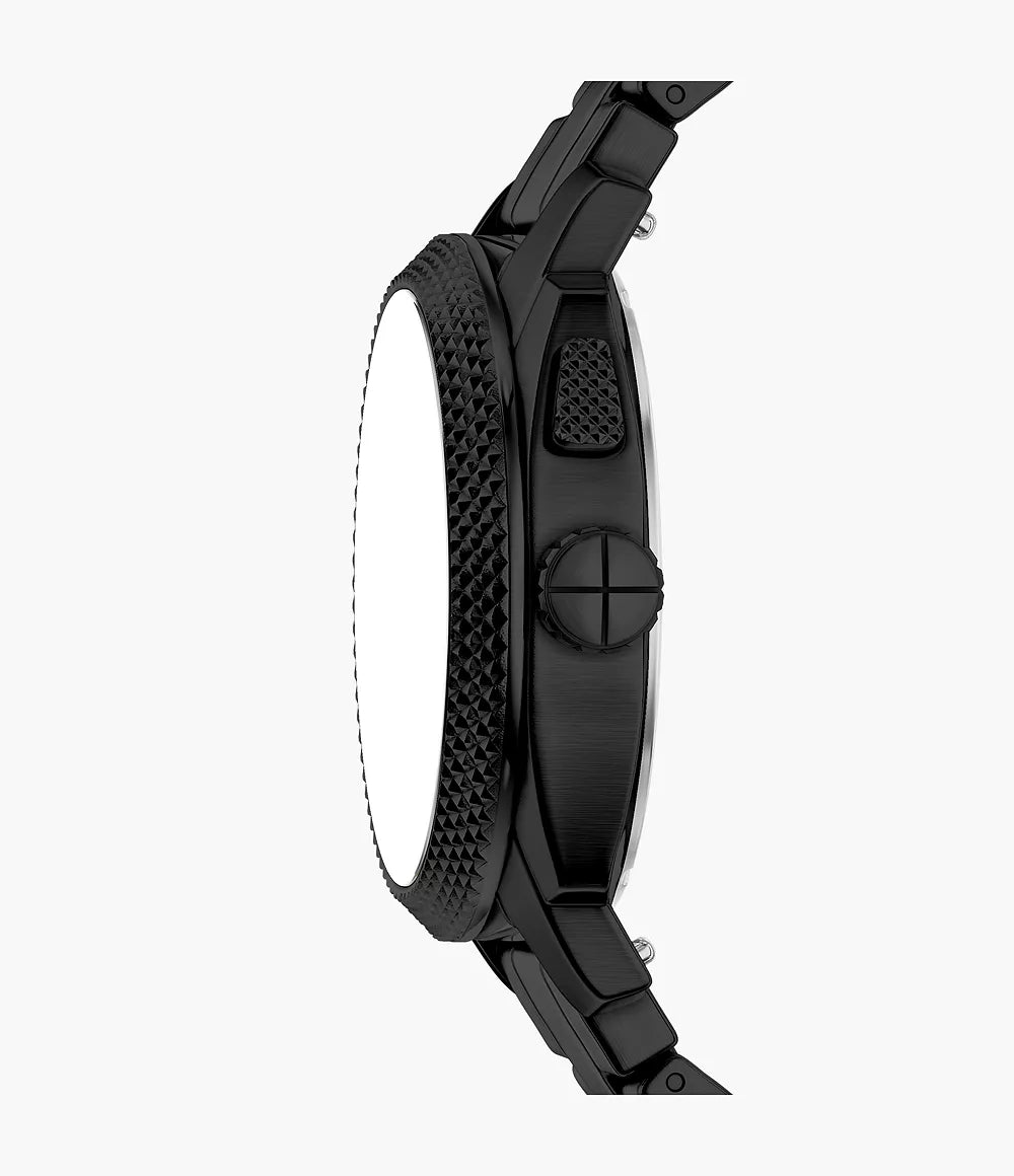 Montre FOSSIL Machine BIG TIC Acier Noir Noir
