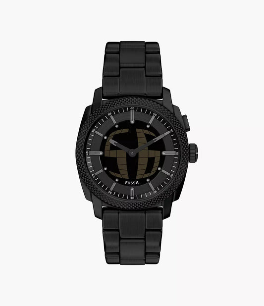Montre FOSSIL Machine BIG TIC Acier Noir Noir