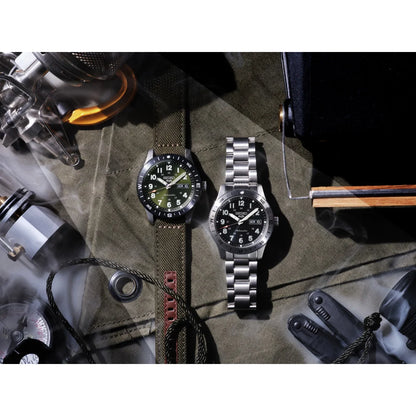Montre SEIKO 5 Sports Field Auto Acier Noir