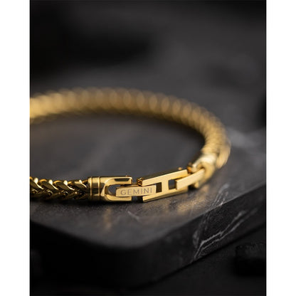 Bracelet Gemini Acier Milia Gold
