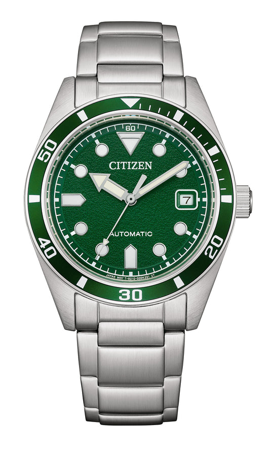Montre CITIZEN Marine Mecha Automatique Acier Vert