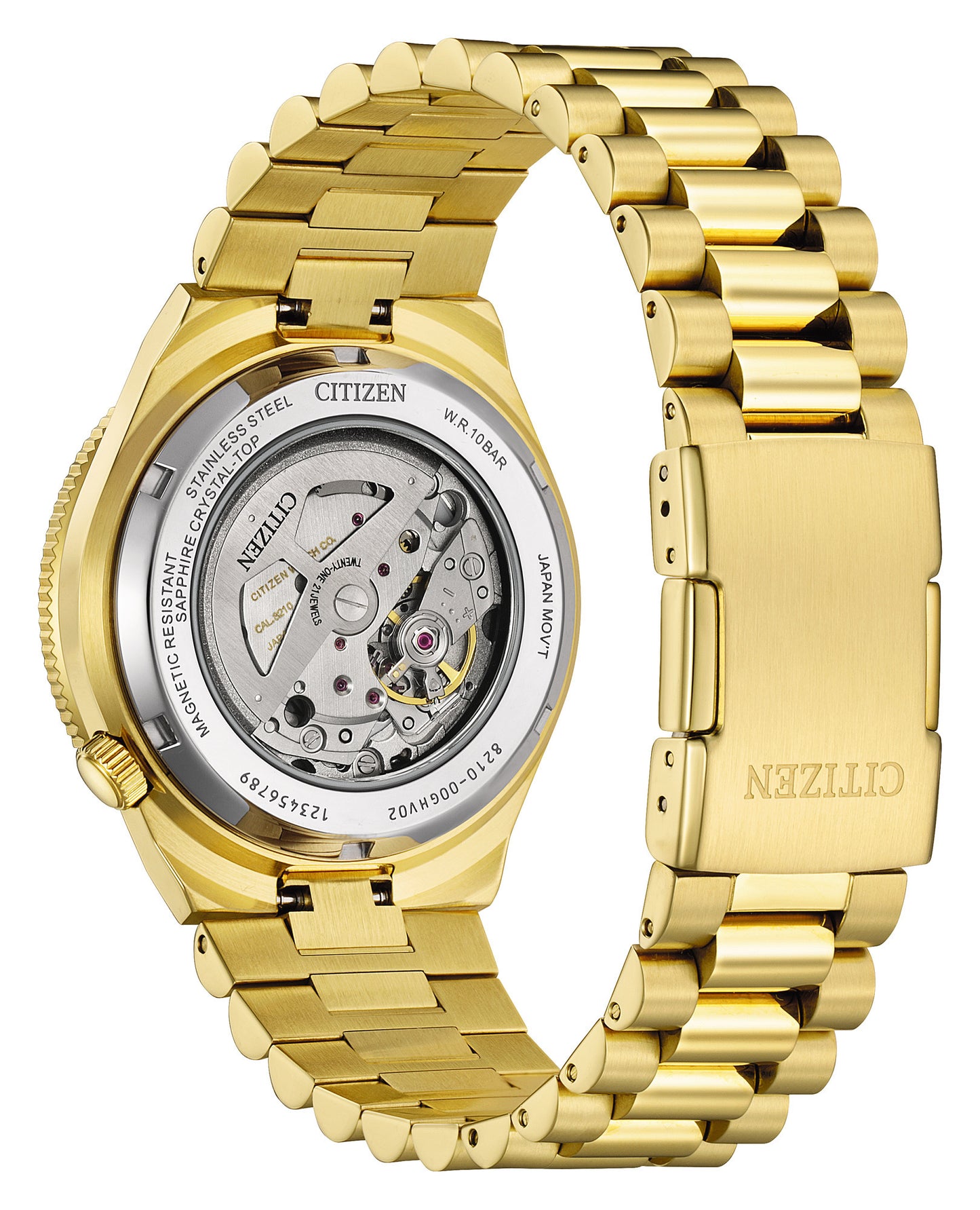 Montre CITIZEN Tsuyosa Shore Automatique Doré Vert