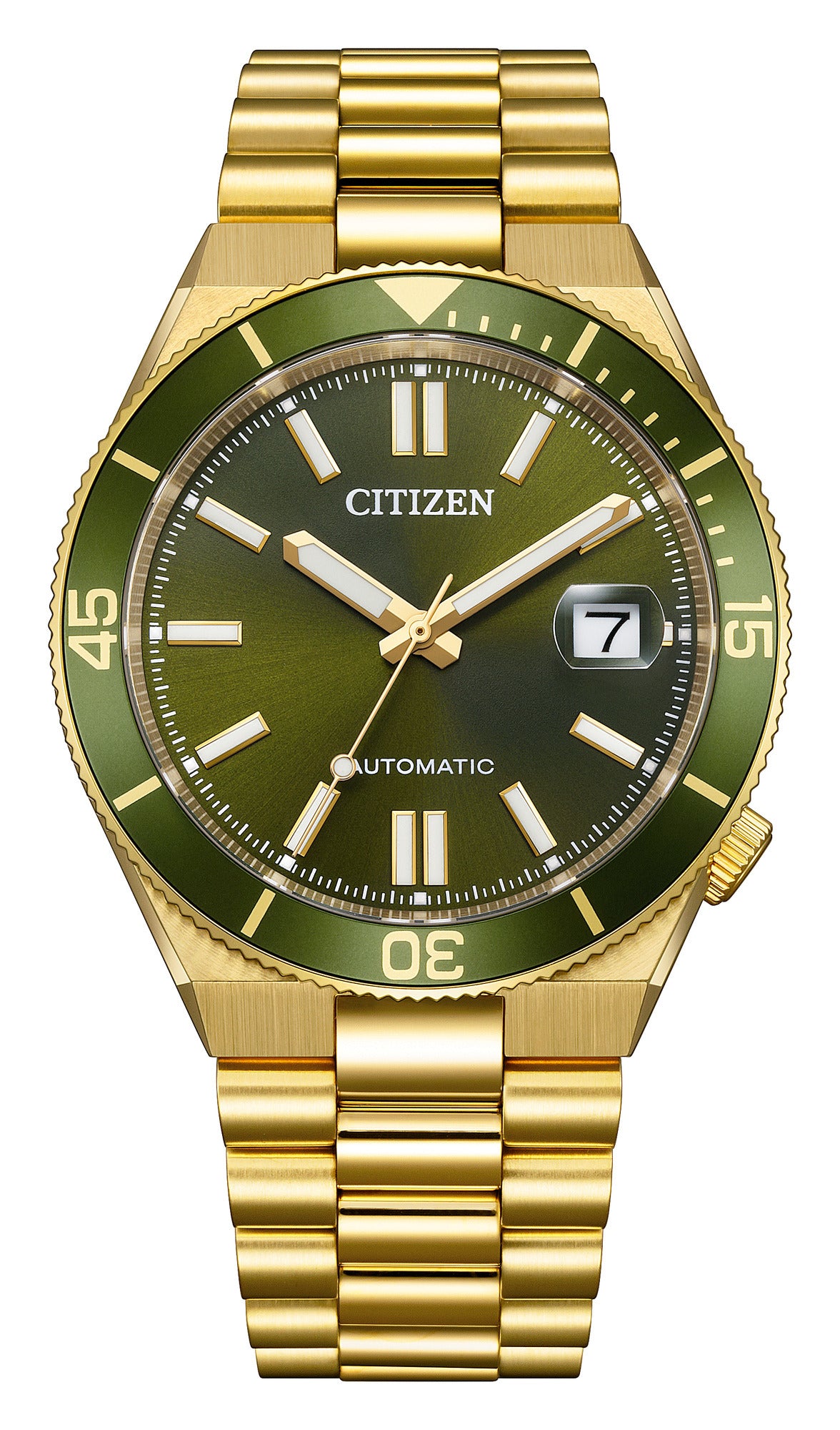 Montre CITIZEN Tsuyosa Shore Automatique Doré Vert