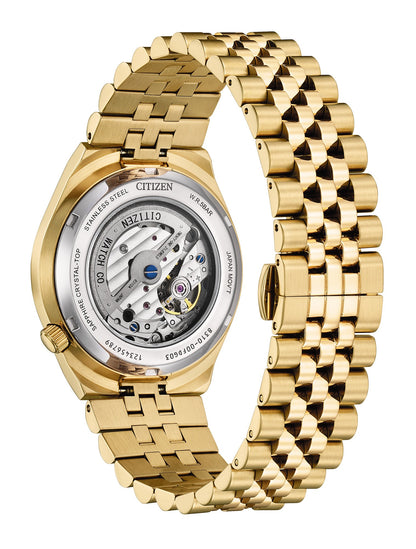 Montre CITIZEN Tsuyosa Automatique Doré Bleu