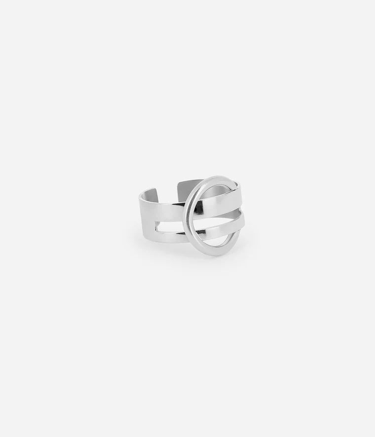 Bague ZAG Belt Acier - BIJOUX - SRL18613-00UNI