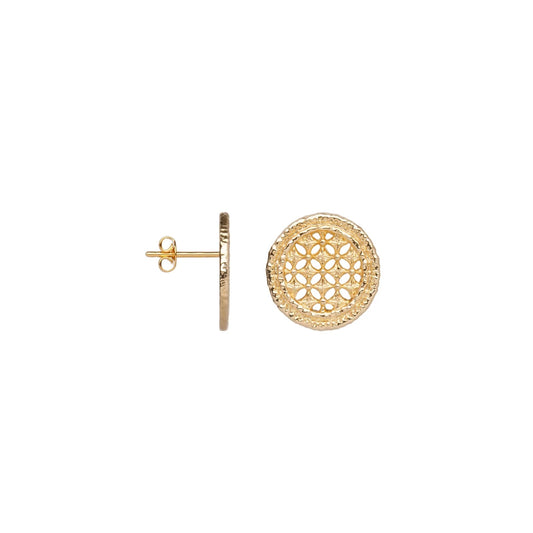 Boucles D'Oreilles SAUNIER Oeillet Plaqué Or - BIJOUX - 70469260100
