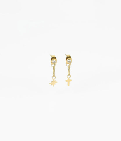 Boucles d'Oreilles ZAG Romane - BIJOUX - SEM12015-01WHT