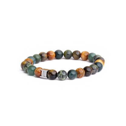 Bracelet Gemini 4 Pierres 8mm - BIJOUX -G30XS