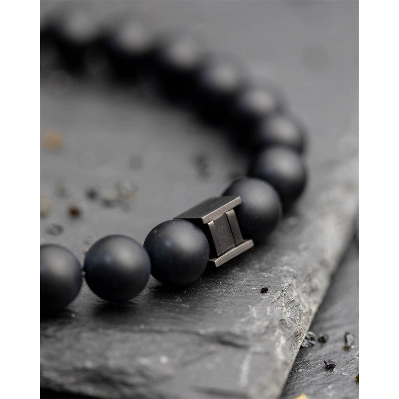Bracelet Gemini Black Mat 6mm