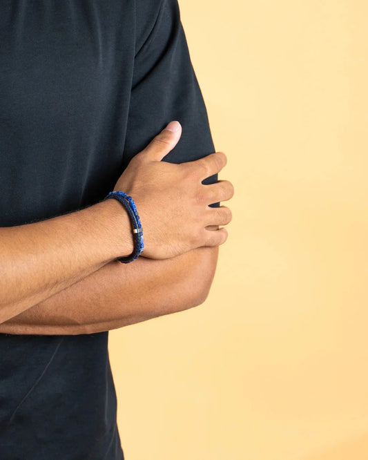Bracelet Gemini Double Sodalite Blue - BIJOUX - O33XXS