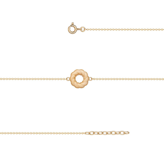 Bracelet SAUNIER Torsade Plaqué Or - BIJOUX - 70469370103