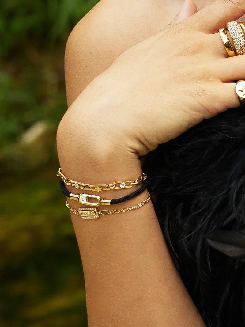Bracelet ZAG Cléophée Acier Zirconiums - BIJOUX -SBS26901-00WHT