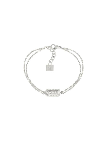 Bracelet ZAG Cléophée Acier Zirconiums - BIJOUX -SBS26901-00WHT