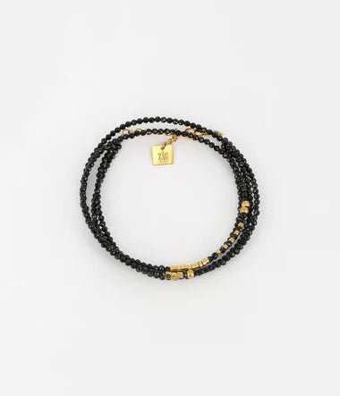 Bracelet ZAG Favela onyx noir - BIJOUX - SBX6883-01BLK