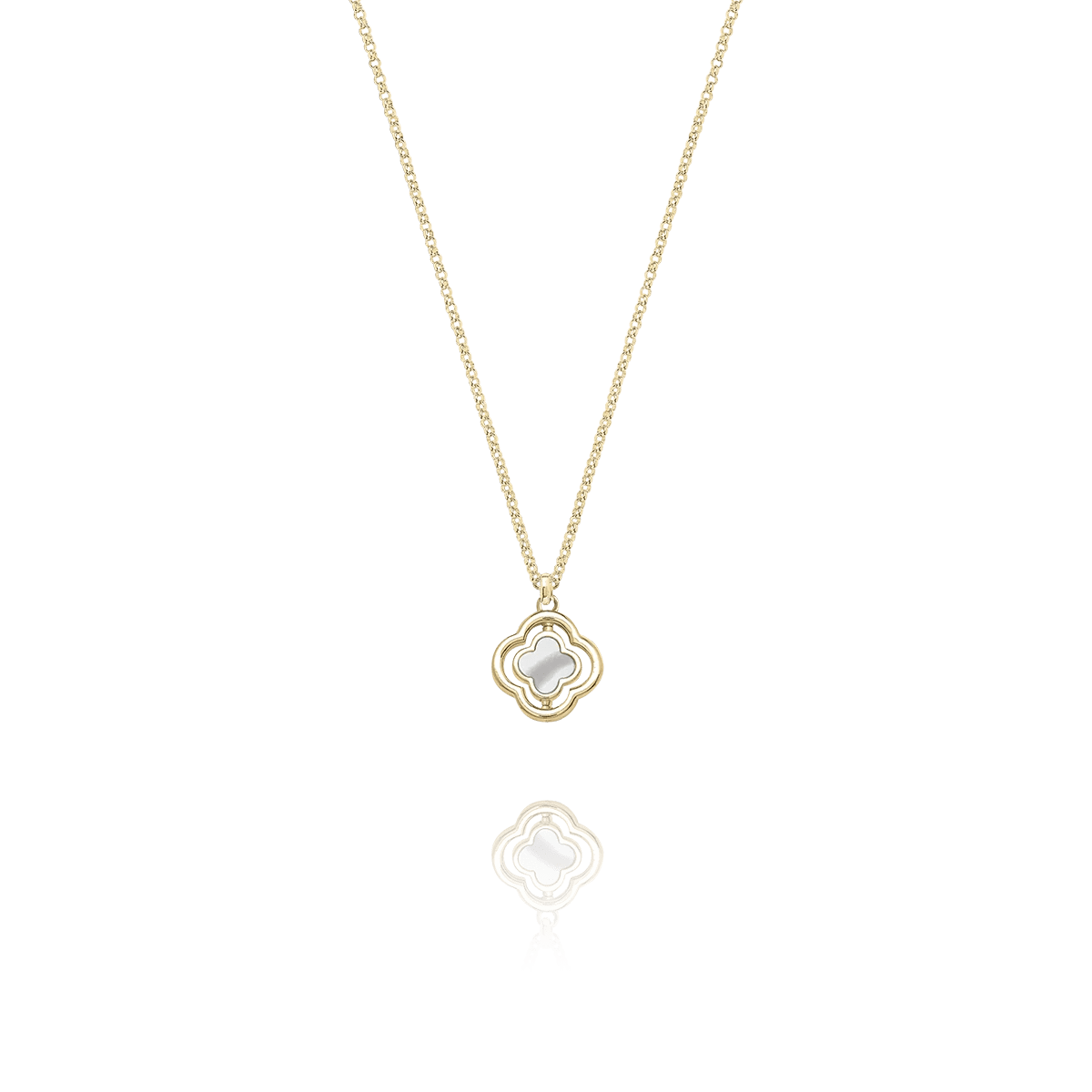 Collier Charles Garnier Légende réversible Argent Nacre et oxydes - BIJOUX - AGF170293N