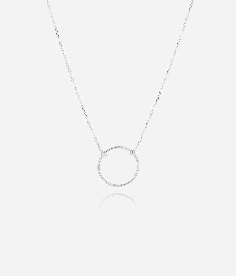 Collier ZAG Jill Acier - BIJOUX - SNS19668-00WHT