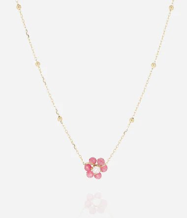 Collier ZAG Petalo tourmaline - BIJOUX - SNS25661-01PNK