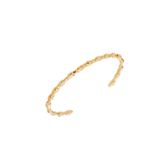 Jonc SAUNIER Bandana Plaqué or - BIJOUX - 70469410100