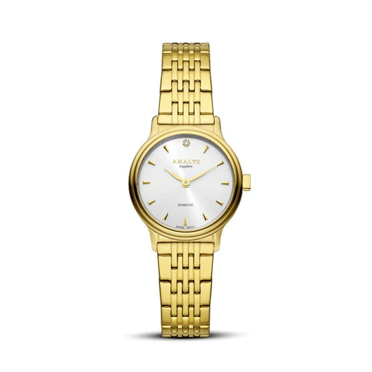 Montre AMALYS Daisy Dorée diamant - MONTRES - AMW-221