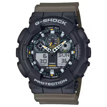 Montre CASIO G - SHOCK GA - 100TU - 1A3ER - G - Shock - Bijouterie TAMARA