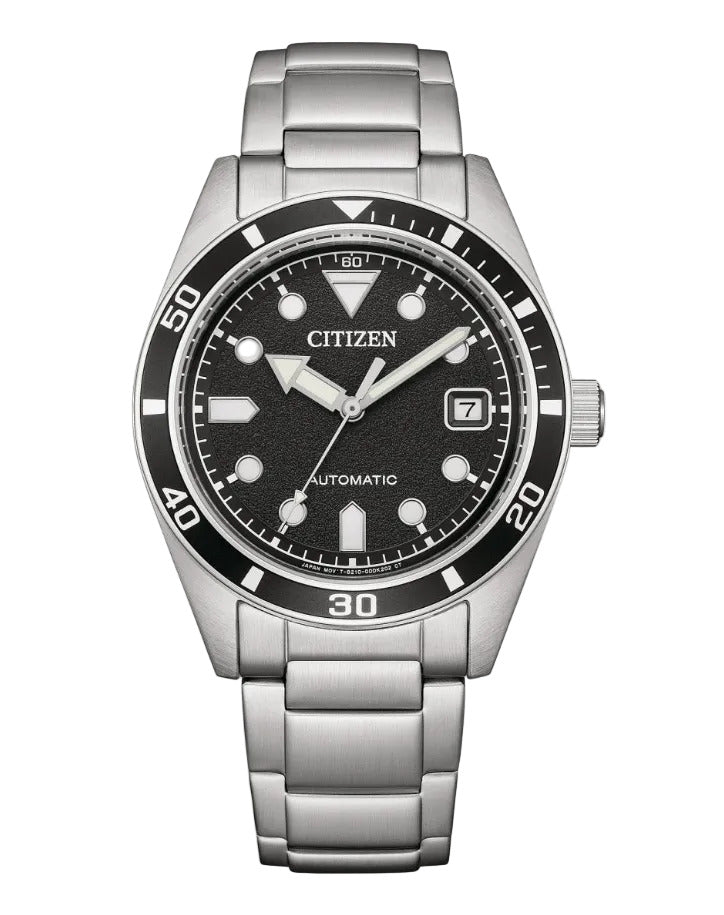 Montre CITIZEN Marine Mecha Automatique Acier Noir - MONTRES -NJ0221-50E