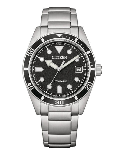 Montre CITIZEN Marine Mecha Automatique Acier Noir - MONTRES -NJ0221-50E