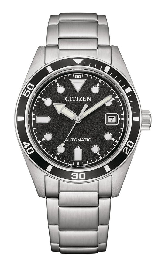 Montre CITIZEN Marine Mecha Automatique Acier Noir - MONTRES -NJ0221-50E