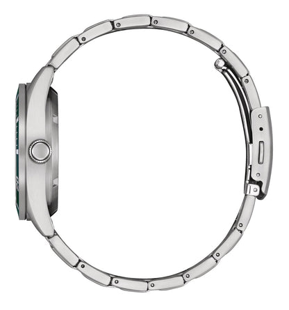 Montre CITIZEN Marine Mecha Automatique Acier Vert - MONTRES -NJ0220-52X