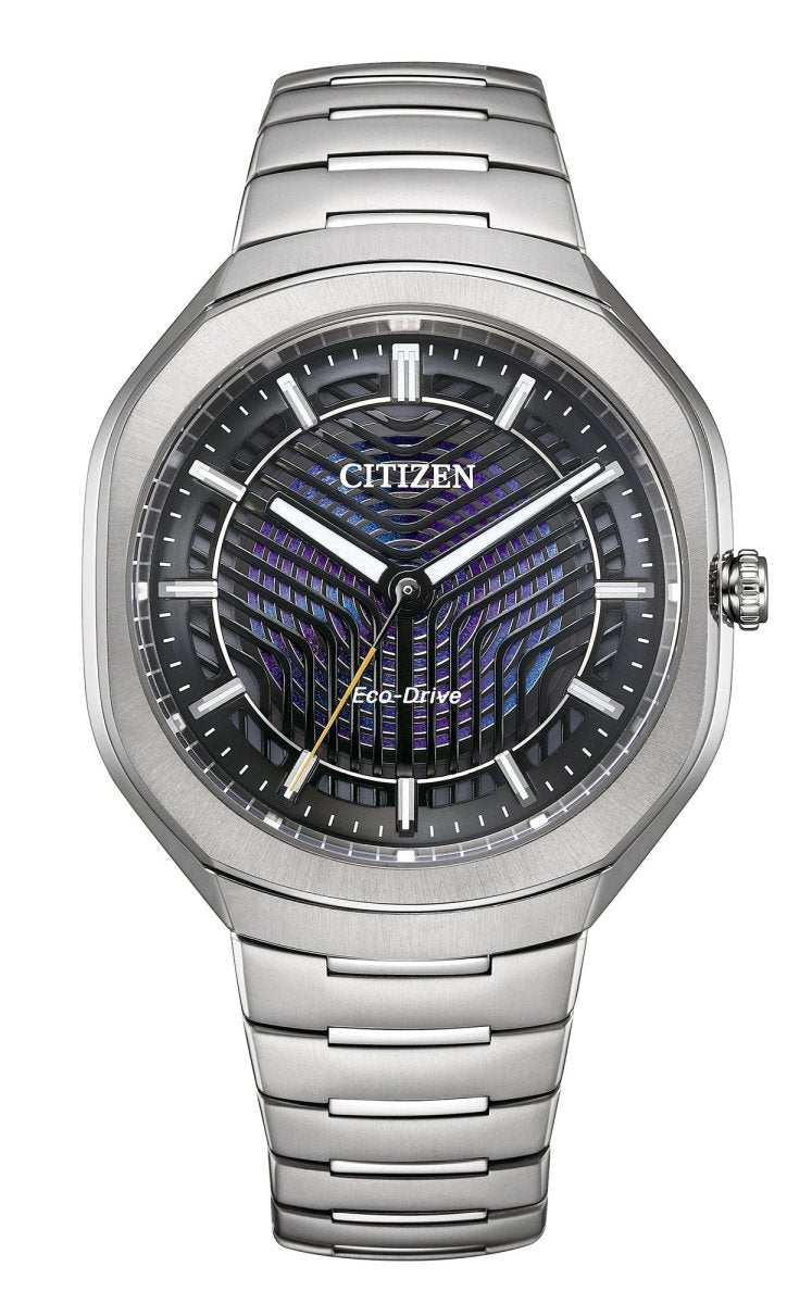 Montre CITIZEN PHOTON Super Titanium Eco-Drive Noir Bleu Edition Anniversaire - MONTRES -BJ6560-53W