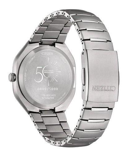 Montre CITIZEN PHOTON Super Titanium Eco-Drive Noir Bleu Edition Anniversaire - MONTRES -BJ6560-53W