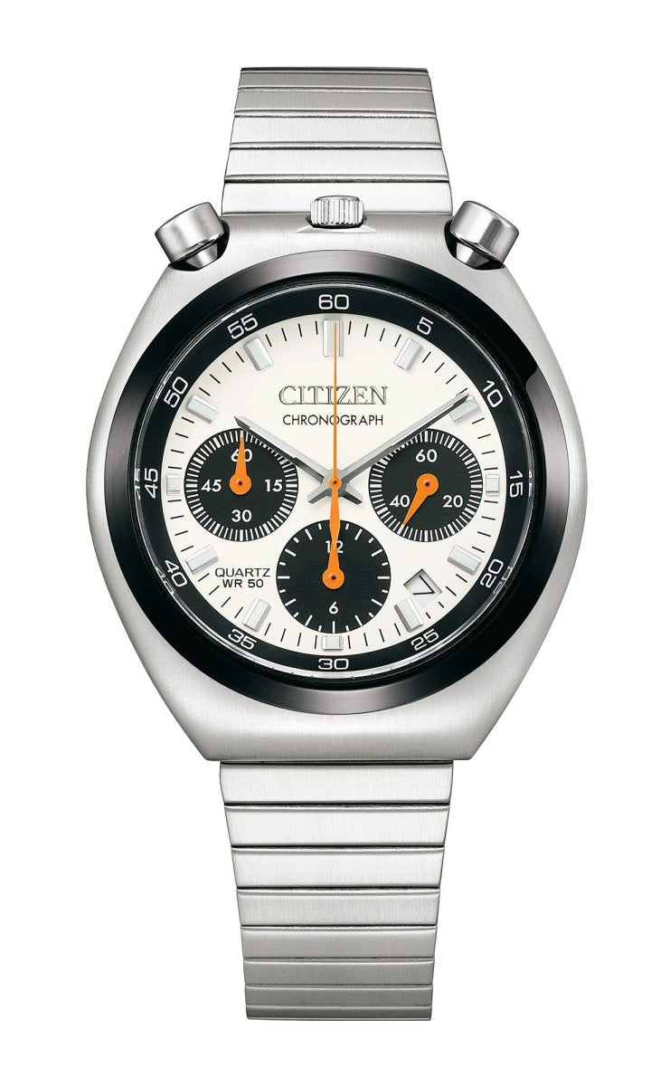Montre CITIZEN Tsuno Chono Bull Head Acier Blanc - MONTRES -AN3660-81A
