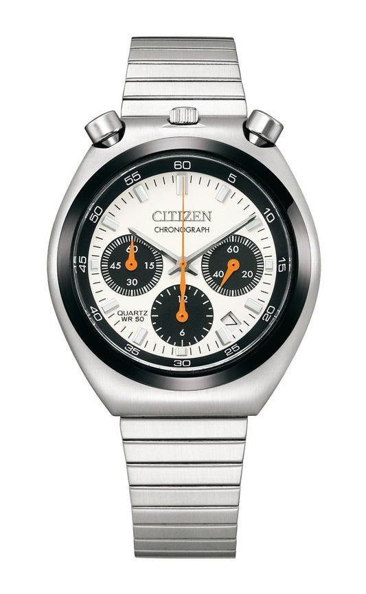 Montre CITIZEN Tsuno Chono Bull Head Acier Blanc - MONTRES -AN3660-81A
