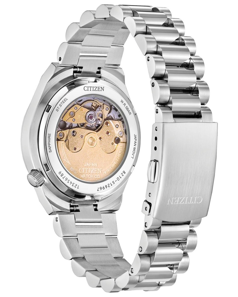 Montre CITIZEN Tsuyosa Automatique 37mm Acier Bleu - Bijouterie TAMARA