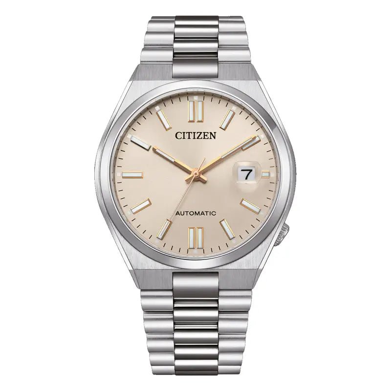 Montre CITIZEN Tsuyosa Automatique 40mm Acier Beige - MONTRES - NJ0151-88W