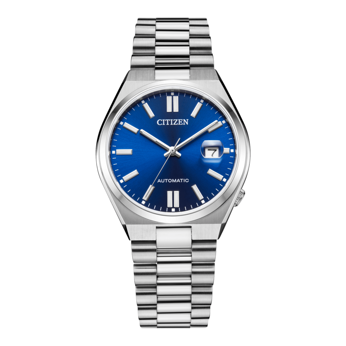 Montre CITIZEN Tsuyosa Automatique 40mm Acier Bleu - Citizen - Bijouterie TAMARA
