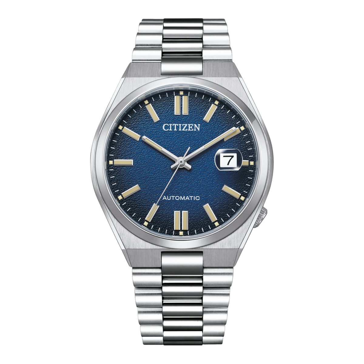 Montre CITIZEN Tsuyosa Automatique 40mm Acier Bleu - Citizen - Bijouterie TAMARA