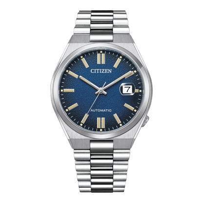 Montre CITIZEN Tsuyosa Automatique 40mm Acier Bleu - Citizen - Bijouterie TAMARA