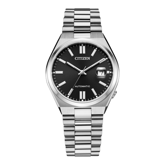 Montre CITIZEN Tsuyosa Automatique 40mm Acier Noir - Citizen - Bijouterie TAMARA