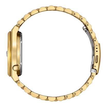 Montre CITIZEN Tsuyosa Automatique 40mm Dorée Rouge - Citizen - Bijouterie TAMARA