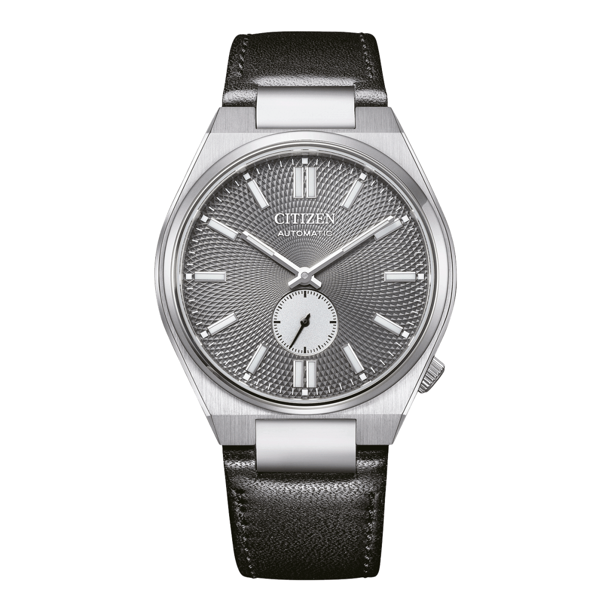 Montre CITIZEN Tsuyosa Automatique Small Second 40mm Acier Noir - Citizen - Bijouterie TAMARA