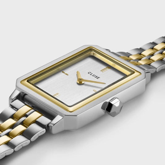 Montre CLUSE Fluette Bicolore Acier dorée - Cluse - Bijouterie TAMARA