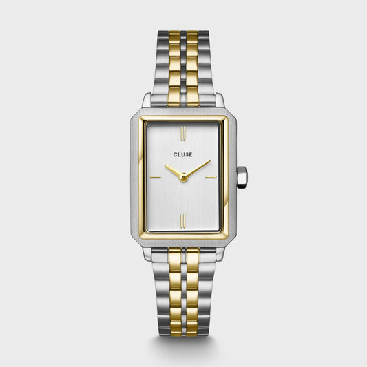 Montre CLUSE Fluette Bicolore Acier dorée - Cluse - Bijouterie TAMARA