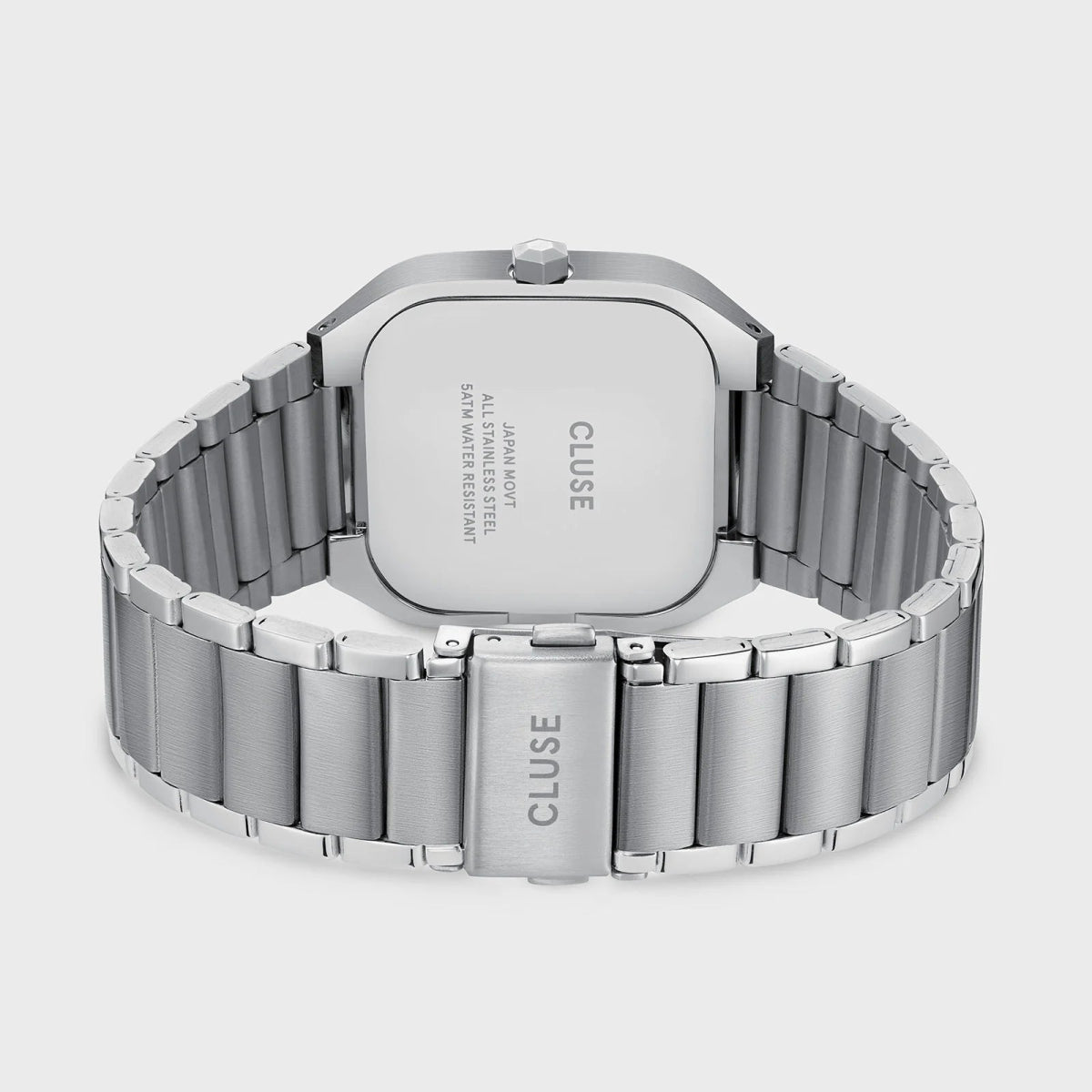 Montre CLUSE Homme Quadrus Acier Vert - Bijouterie TAMARA