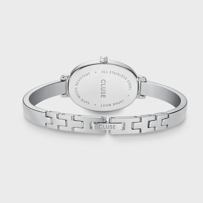 Montre CLUSE L'Ovale Acier Blanc - MONTRES -CW16102
